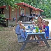 lunch by the chalet