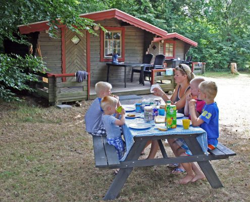 lunch by the chalet
