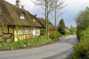 bindingsværkshus i boes