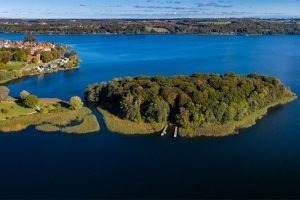 skanderborg sø fra oven