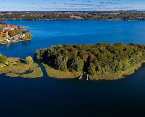 skanderborg sø fra oven