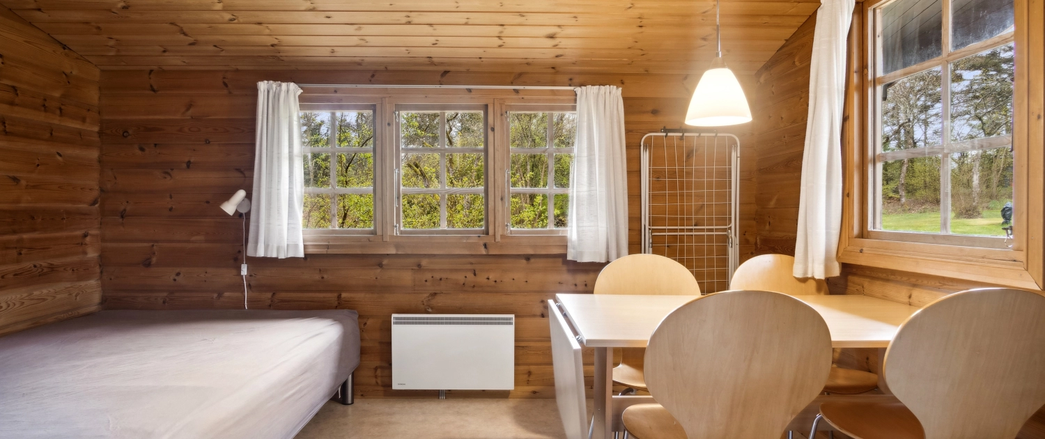 Indretning B-hytte med 