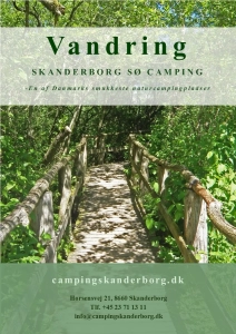 vandrebrochure skanderborg sø camping
