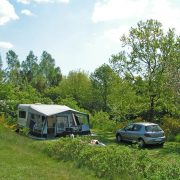 camping in scenic surroundings in denmark