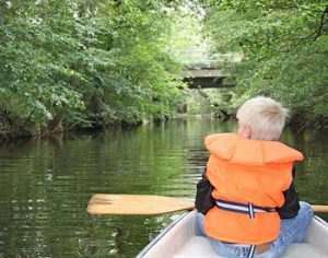 canoeing near skanderborg