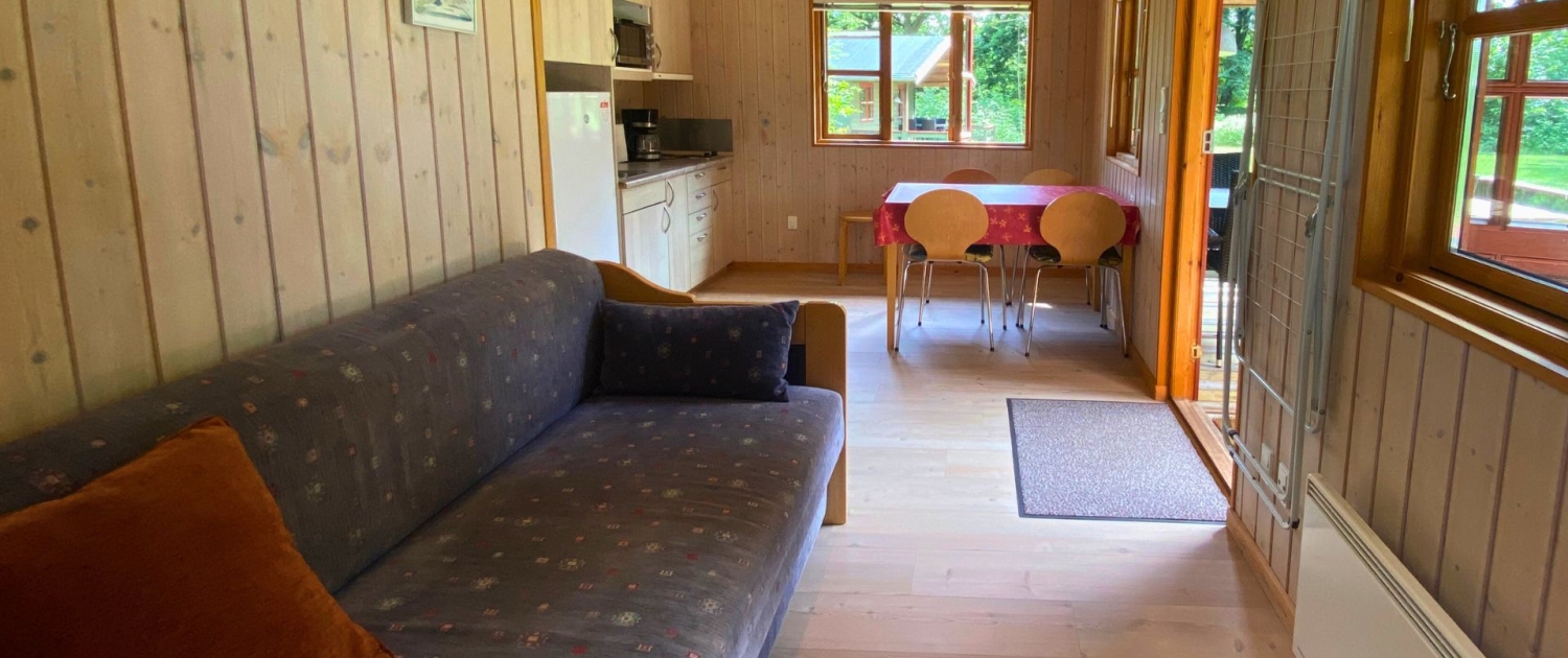 Wohnzimmer in A-Hütte