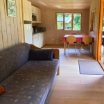 Wohnzimmer in A-Hütte
